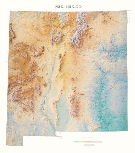New Mexico Topographic Map Get Map Update 9900